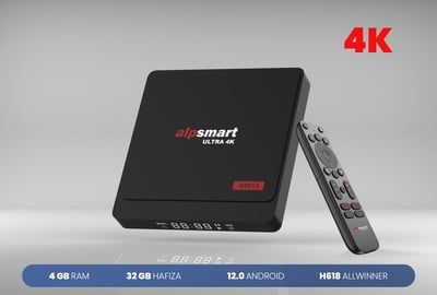 Alpsmart AS514 Android 12 TV Box 4GB RAM / 32GB Hafıza