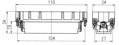 Amphenol C146 10A064 000 2 Erkek Uç 64 Pin 10A