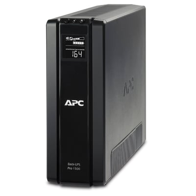 APC BR1500G-GR Back-UPS Pro 1500VA 865W 230V 6x Schuko AVR LCD Saf Sinüs UPS