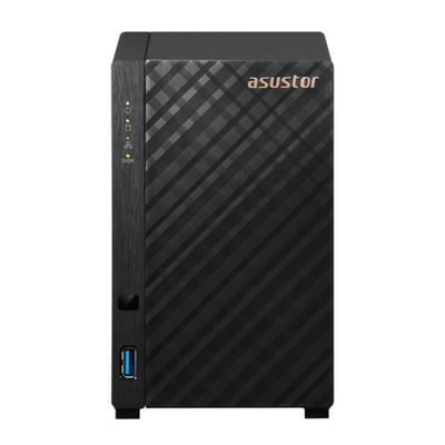 Asustor AS1102TL 2 Disk Yuvalı (2x22TB) Nas Cihazı  2X22TB Desteği,1GB DDR4,1GbE x1,USB 3.2 x1,USB 2.0 x1