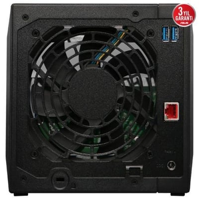 Asustor AS3304T V2 4Disk Yuvalı(4x22TB) Nas Cihazı  2GB DDR4, 2.5 GbE x 1, USB 3.2 x 3