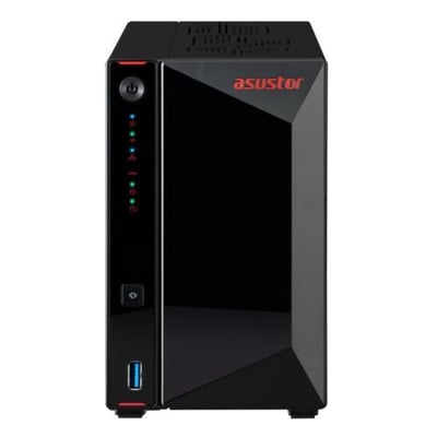 Asustor AS5402T 2 Disk Yuvalı NAS | 4GB DDR4, 2.5GbE x2, 4x24TB Destek, HDMI2.0b