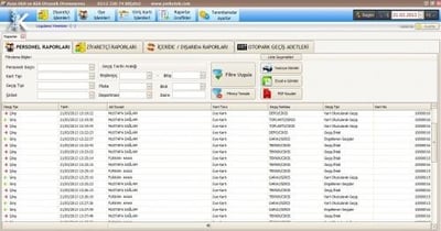 AVAX OGS-HGS SİSTEMİ Otopark ve Site Giriş Çıkış Kontrol Programı