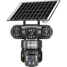 Avenir AV-S421 4mp 2 Kameralı Solar Ptz 4g Sim Kartlı Kamera