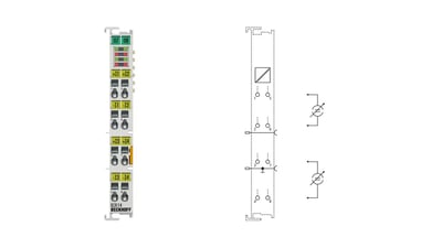 Beckhoff EL3114 | 4 Kanal 0…20 mA 16 Bit Analog Giriş Terminali | EtherCAT