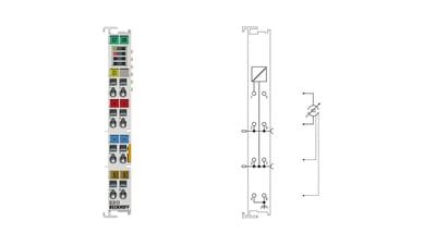 Beckhoff EL3152 | 2 Kanal 4…20 mA 16 Bit Analog Giriş Terminali | EtherCAT | 073858