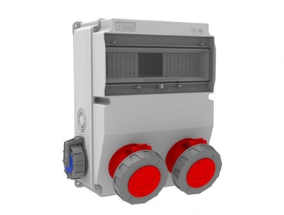 Bemis BD6-6230-2020 V12 Kombinasyon Priz | 5x32A & 1x16A Endüstriyel