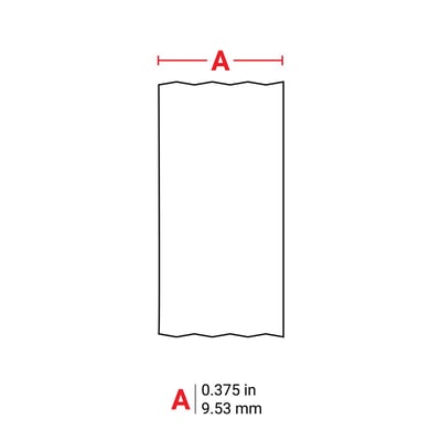 Brady M4C-375-595-YL-BK Vinil Etiket 9.53 mm x 7.62 m | B-595 Endüstriyel Etiket