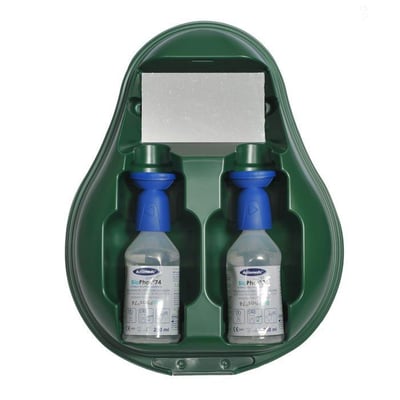 BRAUN Kimyasallara Karşı Göz Duşu Seti Kabin 2 Adet 250 ml Solüsyon