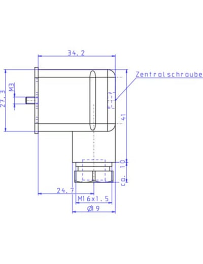 Burkert 314825 Tip 2518 Valf Soketi Ledli Varistörlü 200-240V AC/DC