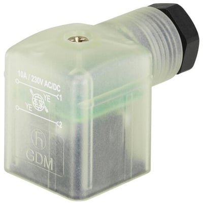 Burkert 314825 Tip 2518 Valf Soketi Ledli Varistörlü 200-240V AC/DC