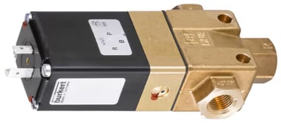 Bürkert 357605 Tip 6430 3/2 Yollu Solenoid Valf 230V