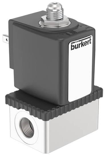 Bürkert 6014 3/2 Yollu Doğrudan Etkili Solenoid Vana