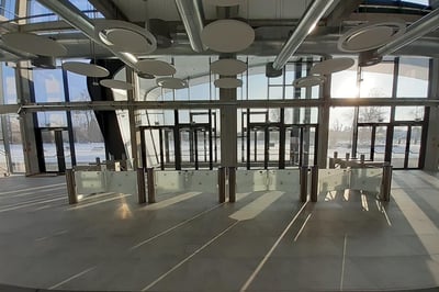 CAME ÖZAK GL A1 Glass Line Hızlı Geçiş Güvenlik Turnikesi