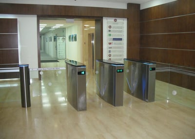 CAME ÖZAK GL A1 Glass Line Hızlı Geçiş Güvenlik Turnikesi
