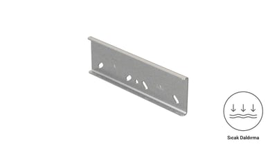 EAE 60 CT 210 Kablo Kanalı Ek Elemanı 1 mm Galvaniz
