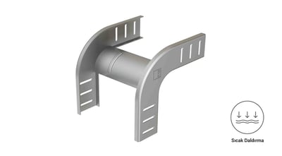 EAE 60 CTE 200 Dış Bükey Dönüş Modülü 1.2 mm Galvaniz