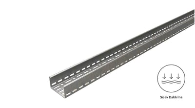 EAE 60 CTY 100 Kablo Kanalı 100x60x0.8 mm Sıcak Daldırma