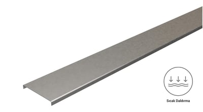 EAE CTY 100 Kanal Kapağı 0.8 mm 3 Metre Galvaniz
