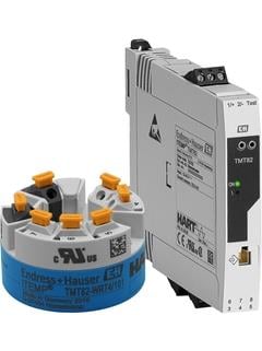Endress+Hauser iTEMP TMT82 HART® Sıcaklık Transmitteri | Çift Girişli, SIL2 Sertifikalı
