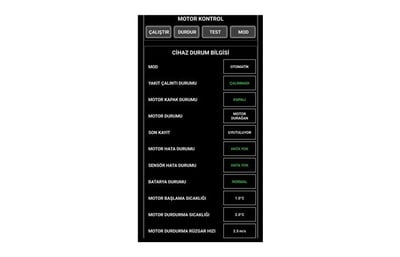 Esit WINDCON PC Prog. ve Mobil App Rüzgar Makinesi / Don Pervanesi İzleme ve Kontrol Uygulaması