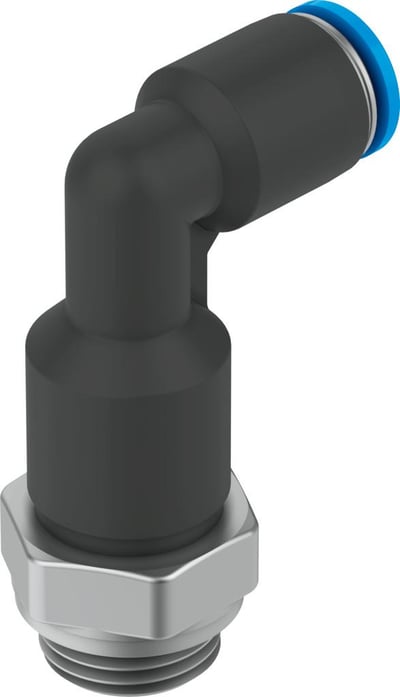 Festo 133015 L-Uzun-Çabuk Bağlantı Rakoru QSLL-G1/8-4-100
