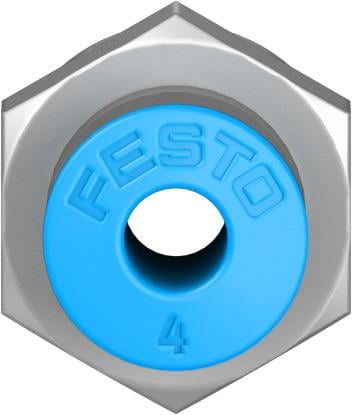 Festo 186095 Çabuk Bağlantı Rakoru QS-G1/8-4