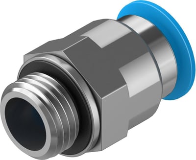 Festo 186101 QS-G1/4-10 Otomatik bağlantı rakoru