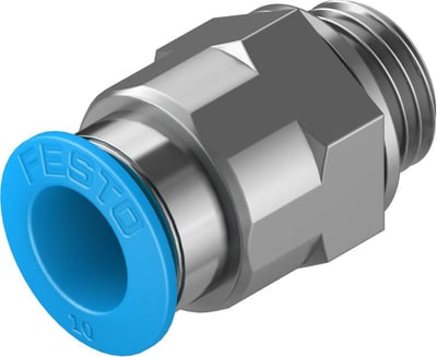 Festo 186101 QS-G1/4-10 Otomatik bağlantı rakoru