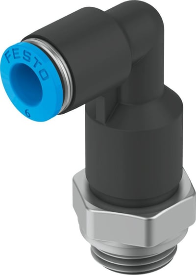 Festo 186127 L-Uzun-Çabuk Bağlantı Rakoru QSLL-G1/8-4