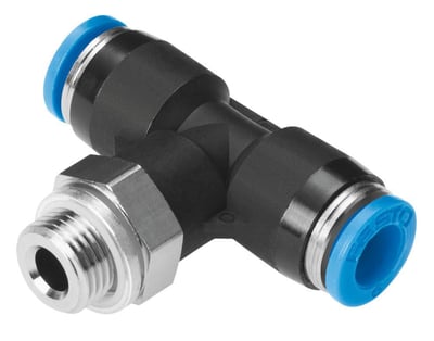 Festo 186157 T-Çabuk Bağlantı Rakoru QST-G1/8-4
