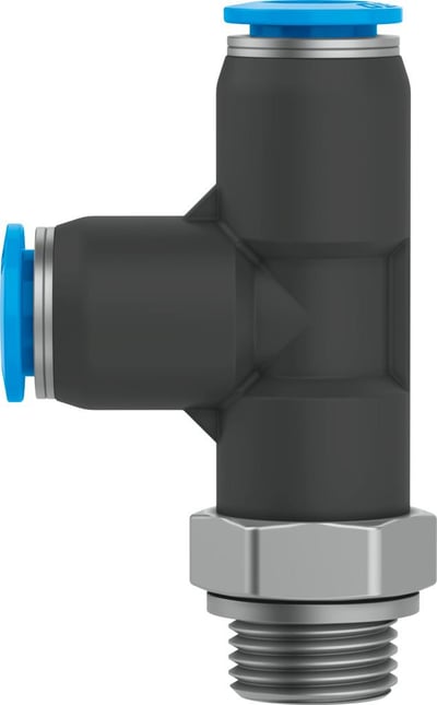 Festo 186168 T-Çabuk Bağlantı Rakoru QSTL-G1/8-4