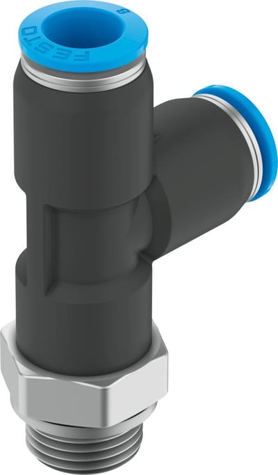 Festo 132075 T-Çabuk Bağlantı Rakoru QSTL-G1/8-4-100
