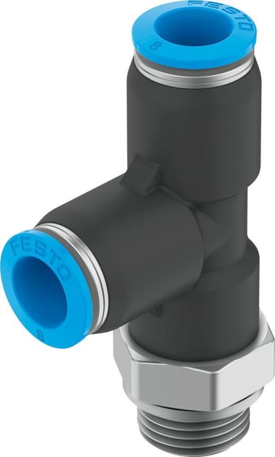 Festo 132075 T-Çabuk Bağlantı Rakoru QSTL-G1/8-4-100