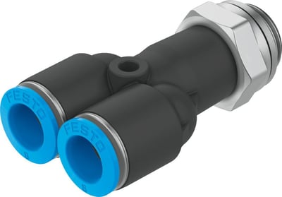 Festo 186179 Y-Çabuk Bağlantı Rakoru QSY-G1/8-4