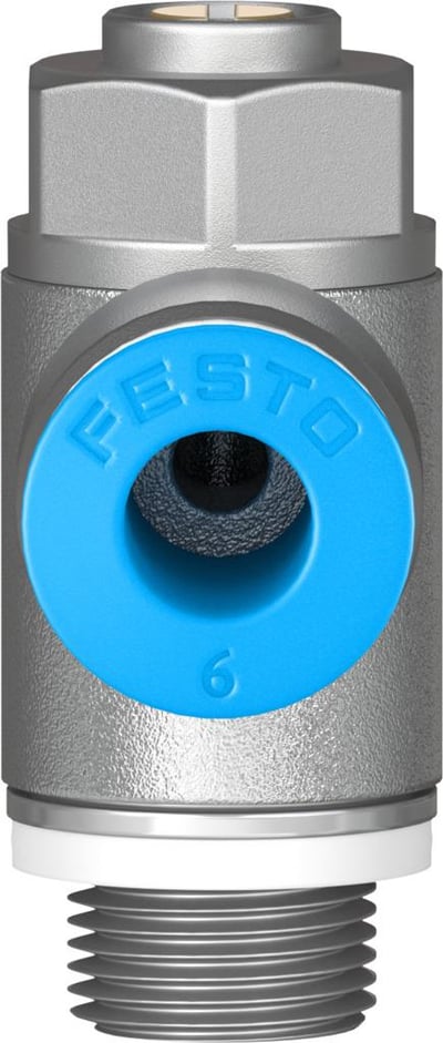 Festo 193144 GRLA-1/8-QS-6-D Tek Yönlü Akış Kontrol Valfi