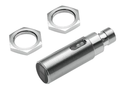 Festo 537689 SOEG-RTH-M18-PS-S-2L | Reflex Işık Tarayıcı | Arka Plan Bastırmalı Yansıma Sensörü | M18x1 | PNP | 10–120 mm