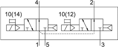 Festo 566472 VUVG-L10-T32U-AT-M7-1P3 Selenoid valf