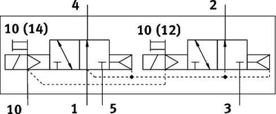 Festo 566480 VUVG-L10-T32U-AZT-M7-1P3 Selenoid valf