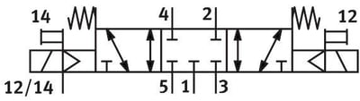 Festo 566484 VUVG-L10-P53C-ZT-M7-1P3 Selenoid Valf