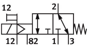 Festo 575474 VUVS-L25-M32C-MZD-G14-F8 Selenoid Vald