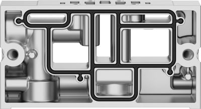 Festo 8030651 VABV-S1-1HSB-N38 Manifold alt tabanı