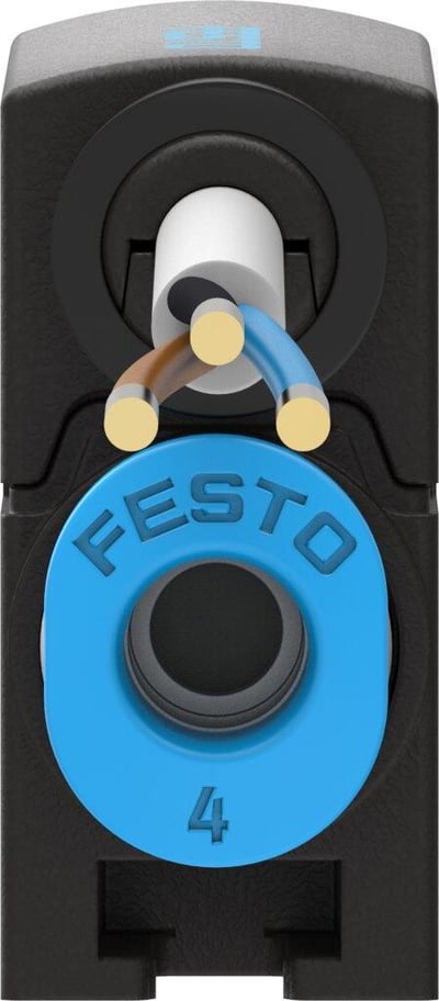Festo 8058513 Akış sensörü SFTE-5U-Q4-B-2.5K
