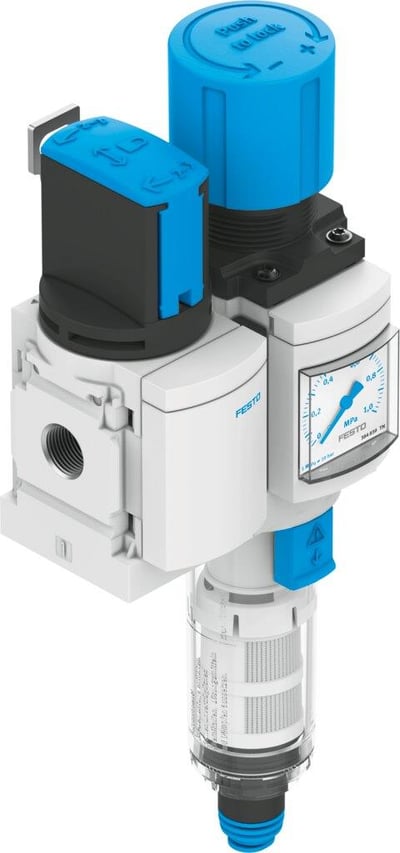 Festo 8098380 Şartlandırıcı Ünitesi MS4-EM1FR-1/4-D6-E-P-VC-AG-MPA-WPE-B