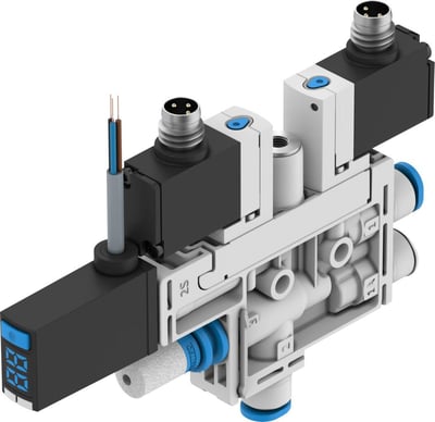 Festo 8152240 Vakum jeneratörü OVEL-5-H-10-PQ-VQ4-UA-C-A-V1PNLK-R8