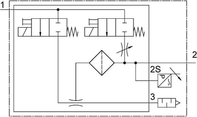 Festo 8152242 Vakum jeneratörü OVEL-10-H-15-PQ-VQ6-UA-C-A-V1PNLK-R8