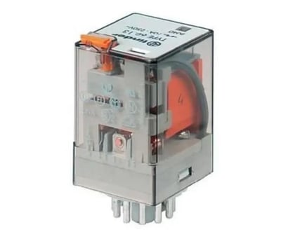 Finder 60.12.8.110.0040 8 Pinli Soket Tipi AgNi 2CO 10A 110V AC Röle