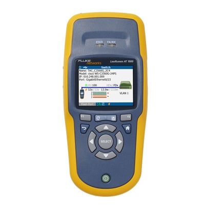 Fluke LinkRunner AT 1000 | Network Auto-Tester, PoE & Cable Tester, IPv4/IPv6