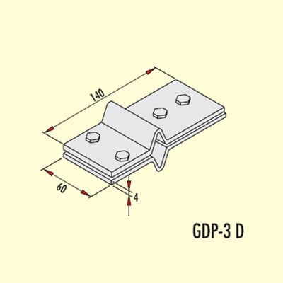 Gersan GDP-3 D  NPI-80 DEMİRİ TESPİT ELEMANI e:4mm