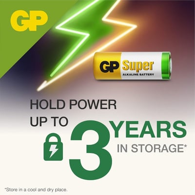 GP 476A 6 Volt Alkalin Pil  (4LR44)